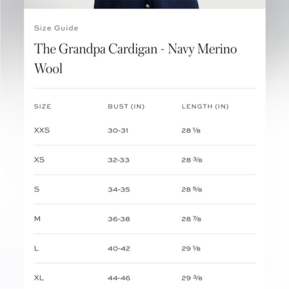 Hill House Navy Merino Wool Cardigan